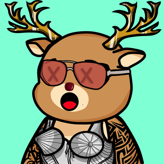 Cuddly Reindeer #290