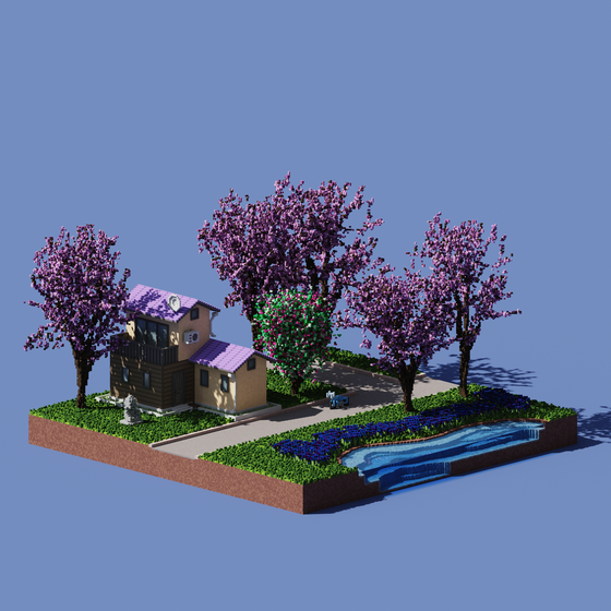 Voxel Universe Plot #18