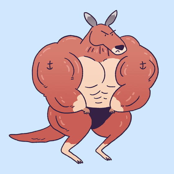 Buff Kangaroo #1326