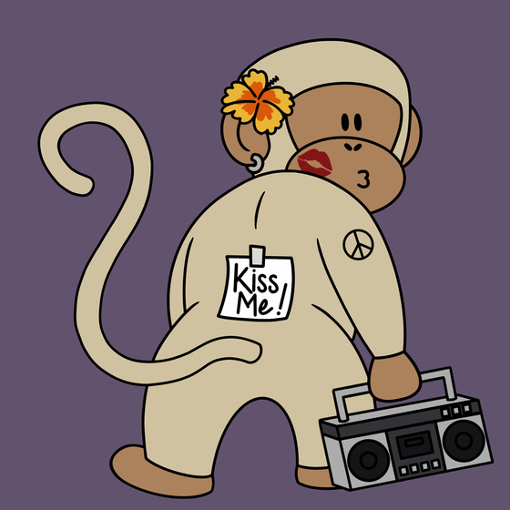 Kiss Me Monkey #838