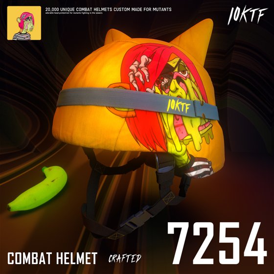 Mutant Combat Helmet #7254