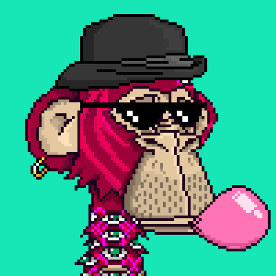 Pixel Ape Yacht Club #494