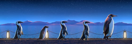 Five Penguins #614