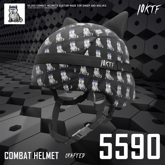 Wolf Combat Helmet #5590