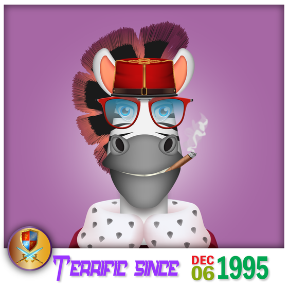 Zebra Birthday #4009