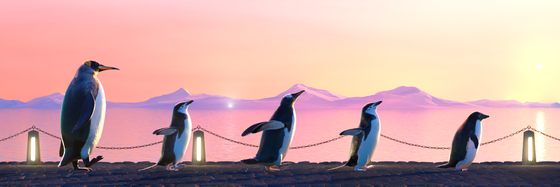 Five Penguins #1113