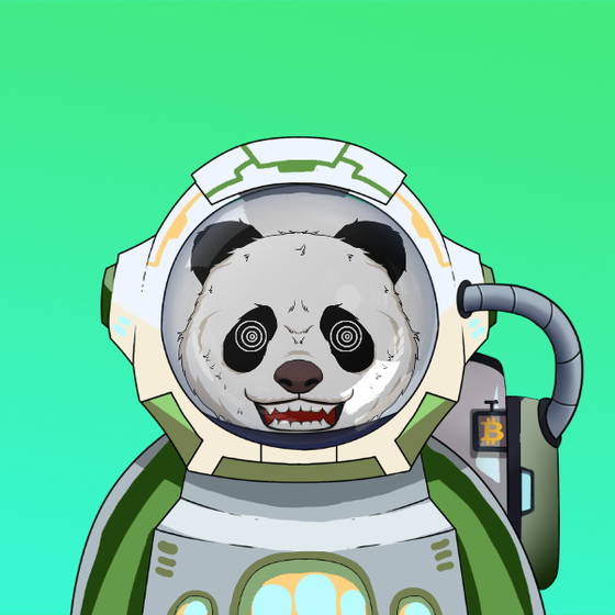 Panda Astronaut Club #406