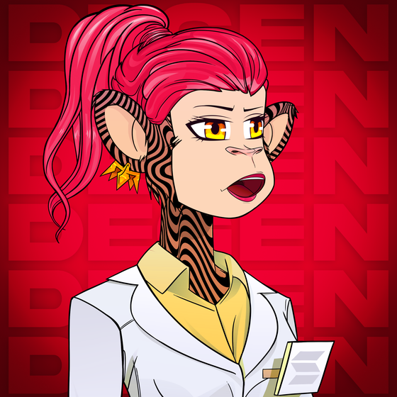 Degen Lady Ape #3609