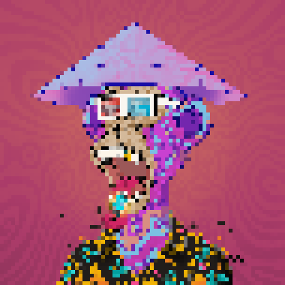 Trippin' Pixel Ape #2214