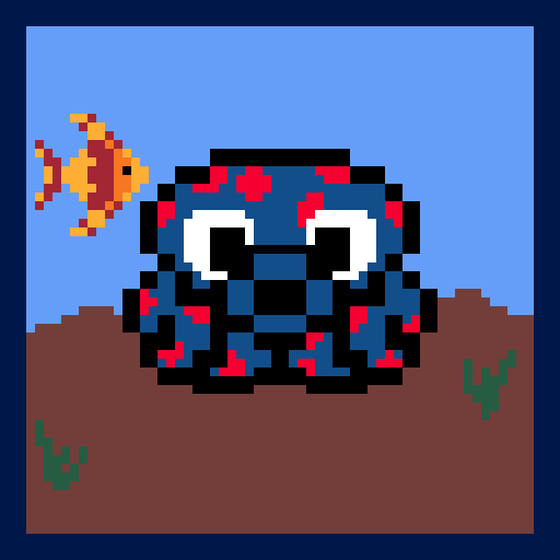 Pixel Squid #3401