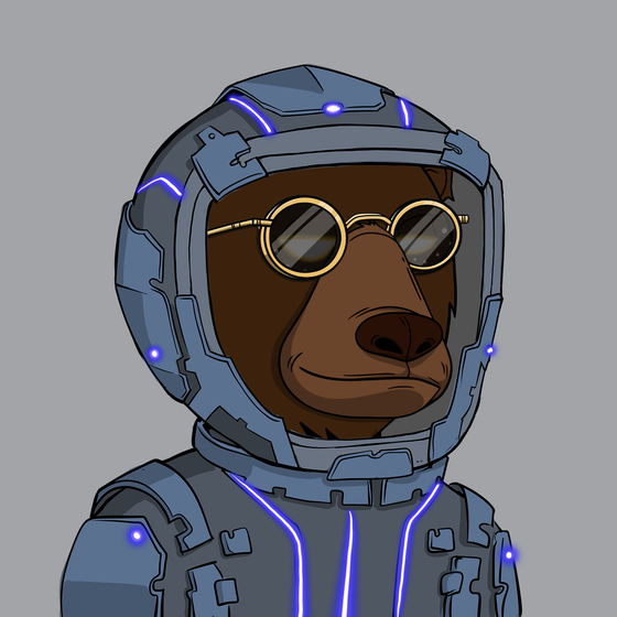 Okay Space Bear #1458