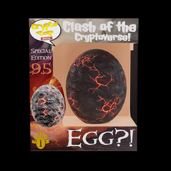 EGG?! #9.5 - 1st Edition Crypto Pop Collectible