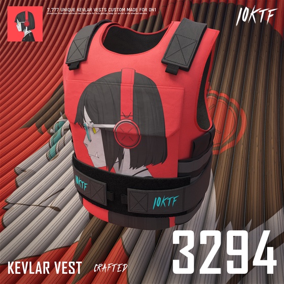 0N1 Kevlar Vest #3294