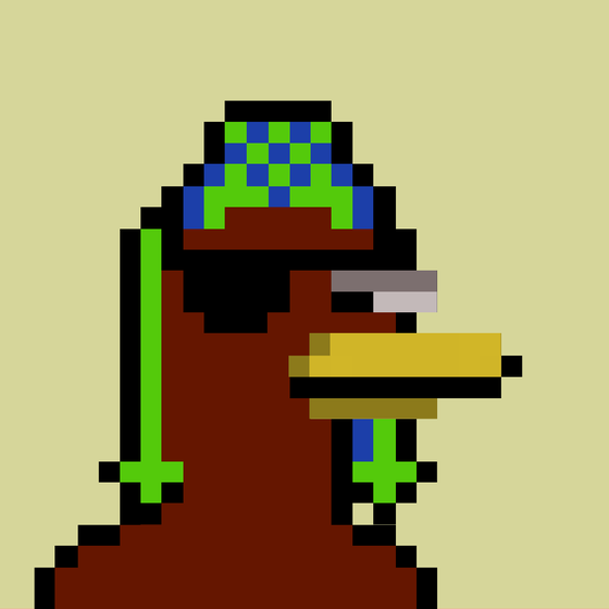 Bored Duck Bit Club #254