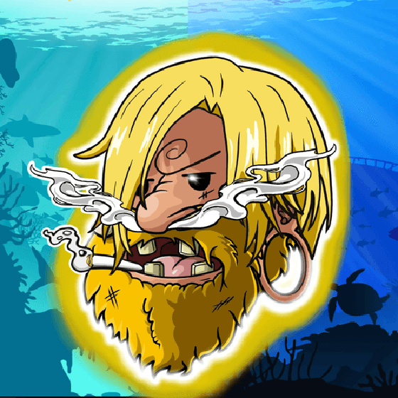 Crypto Cannibals Sanji Fan