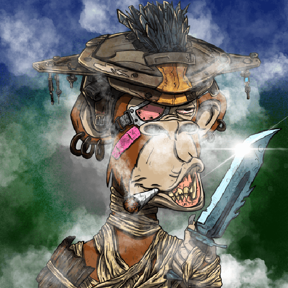 Stoned Apocalyptic Apes #4046