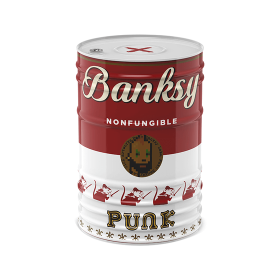 Fake Banksy Punks #62