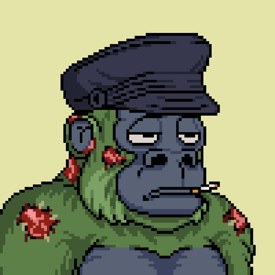 Bored Gorilla Yacht Club #8238