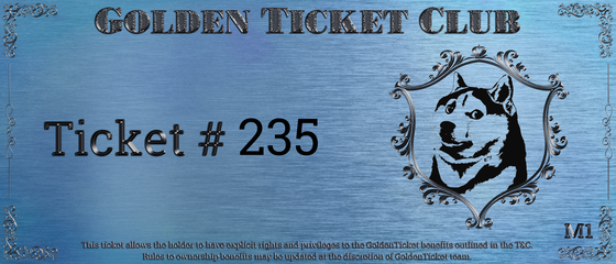 Golden Ticket Club #235