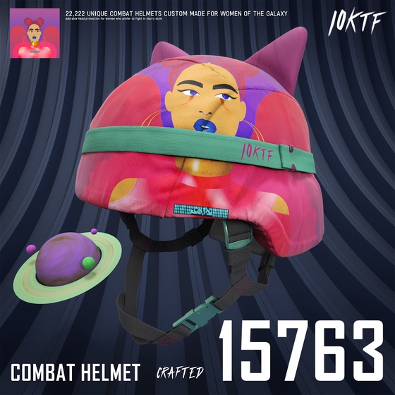 Galaxy Combat Helmet #15763