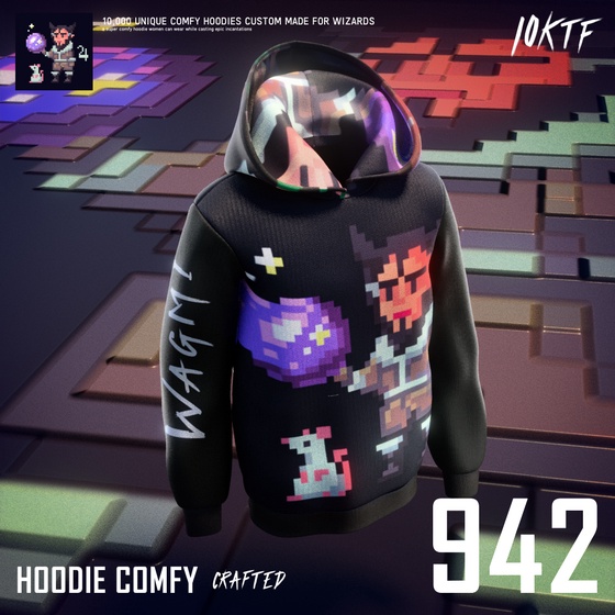 Wizard Comfy Hoodie #942