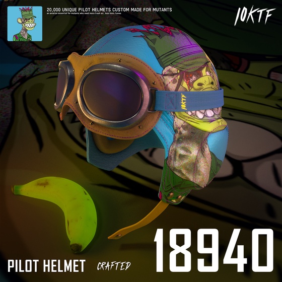 Mutant Pilot Helmet #18940