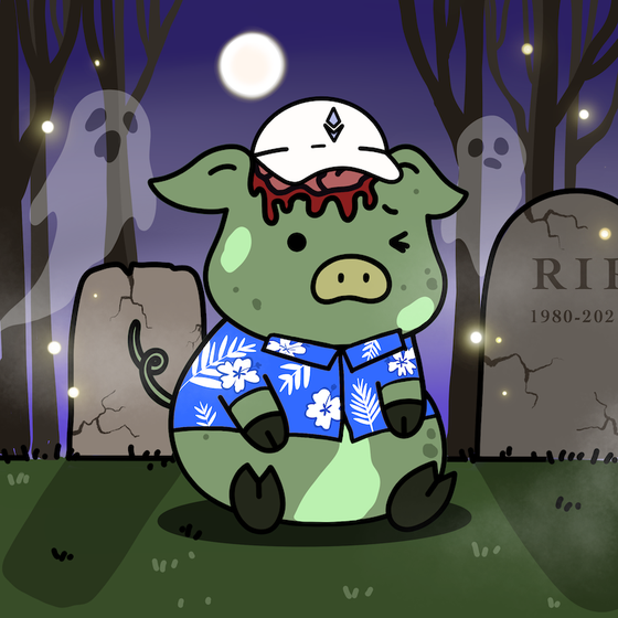 Zombie Piggie Palz #235 - Vince