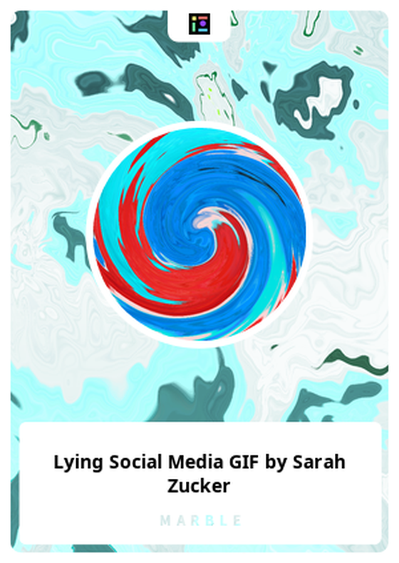 Lying Social Media GIF by Sarah Zucker