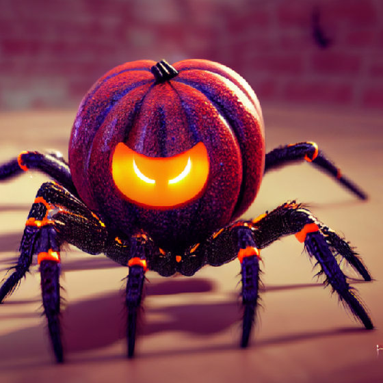 Spooky Spider by Jason #240