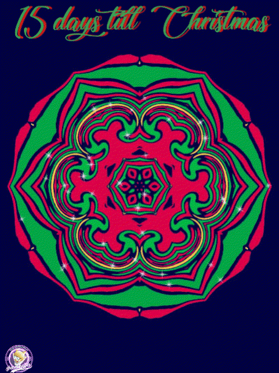 Christmas mandala 11