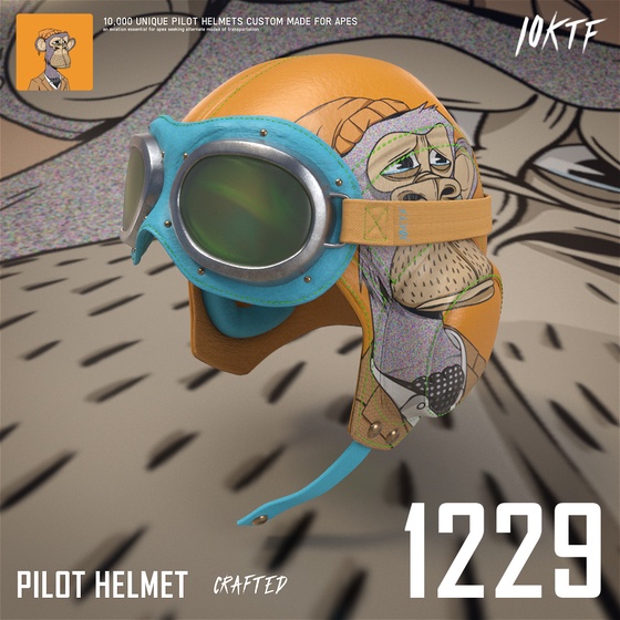 Ape Pilot Helmet #1229