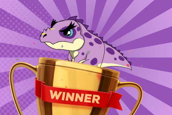 Dino Speedrun Trophy