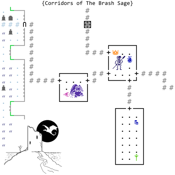 Corridors of The Brash Sage 