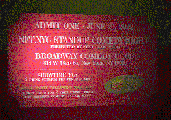 Stand Up Comedy COMMON Ticket #01