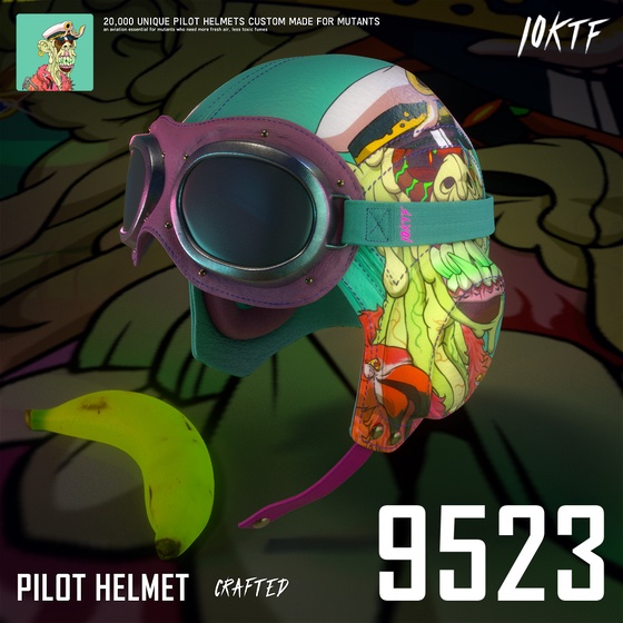 Mutant Pilot Helmet #9523