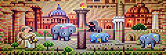 #920 The elephants are farting in rome