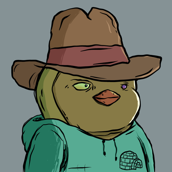 PudgyTown Penguin #1762