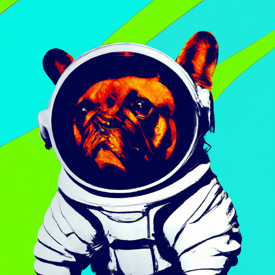 "W4RDHODL" space french bulldog