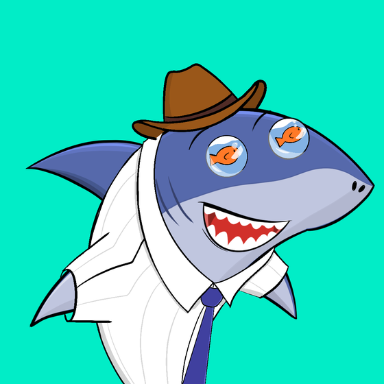 Happy Shark #1002