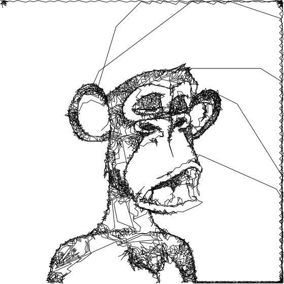 Scrubby Ape Artwork #634