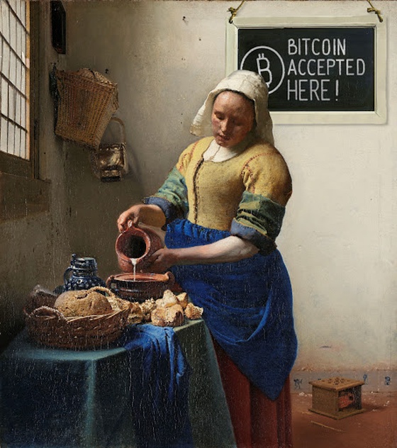 Milkmaid is hodling BTC