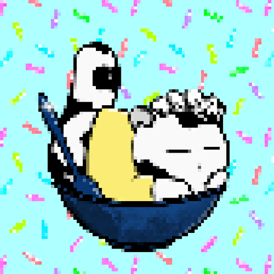 Pixel Froyo Kittens #2103