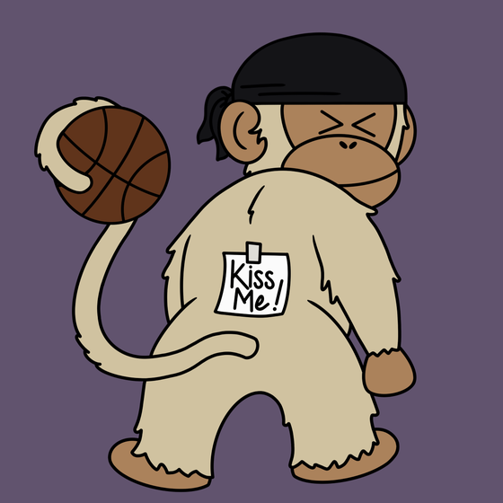 Kiss Me Monkey #2830