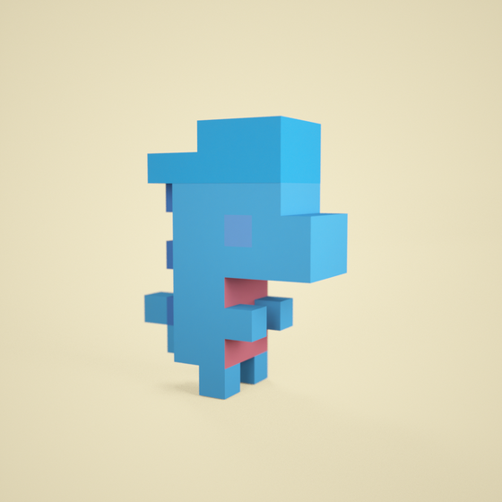 3D tiny dino #1128