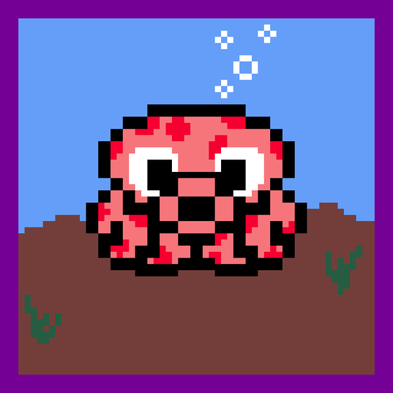 Pixel Squid #737