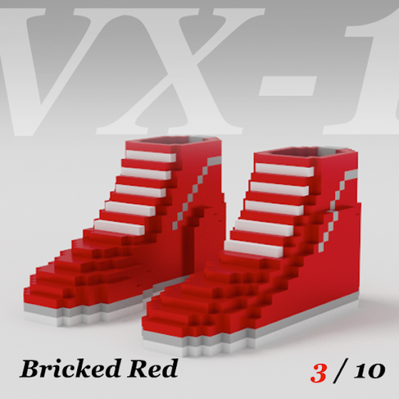 VX-1 "Bricked Red" 3/10 Certificate