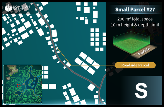 Small #27 (S) parcel in Somnium Space 