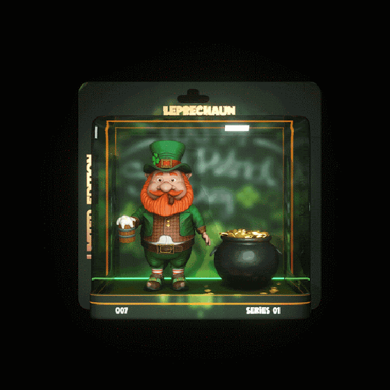 Elvin Gnome / Series 01 #007 - Leprechaun