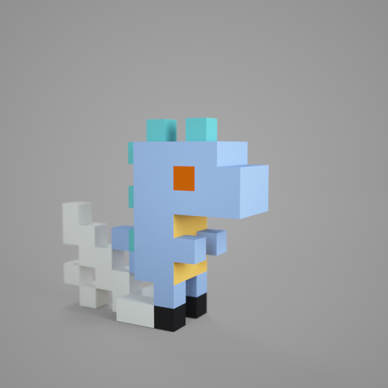 3D tiny dino #1142