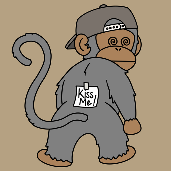 Kiss Me Monkey #807